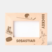 Ijshockey Aangepaste naam Gegraveerde Lijstjes (Voorkant)
