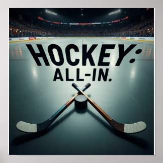 IJSHOCKEY-ALL IN Poster! Poster