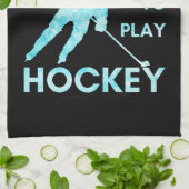 IJshockey-bladeabsorberende handdoek, geboren uit  Theedoek (Gevouwen)