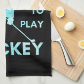 IJshockey-bladeabsorberende handdoek, geboren uit  Theedoek (Quarter Fold)