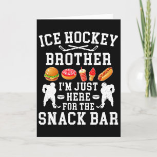 IJshockey Broer Snack Door IJshockey Speler Broer Kaart