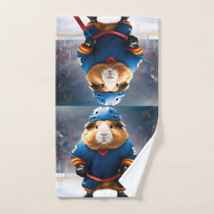 ijshockey-cavia, handdoek