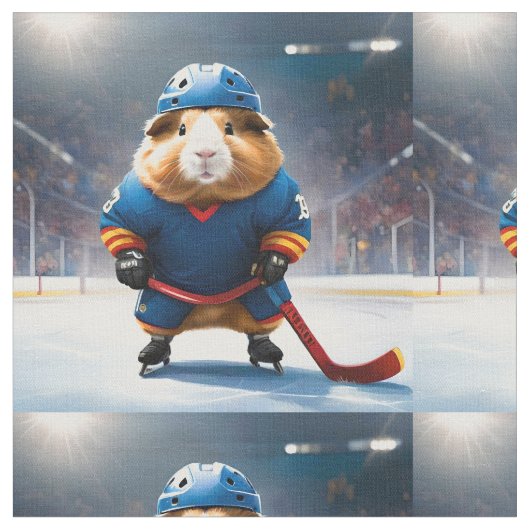 ijshockey-cavia, stof (Close Up)