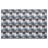 ijshockey-cavia, stof (Fat Quarter)
