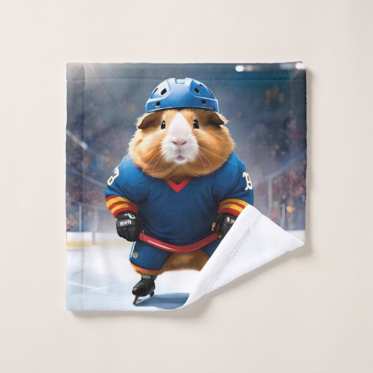 ijshockey-cavia, washandje (Wasdoekje)