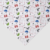 IJshockey decoupagepapier, wintersport tissue Tissuepapier (Detail)