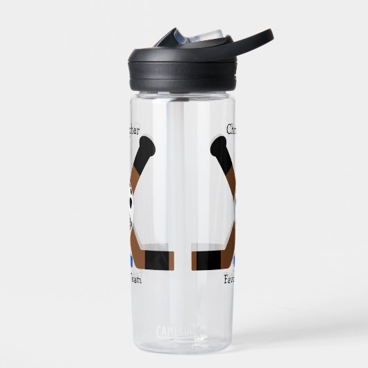 IJshockey design gepersonaliseerd Waterfles (Links)