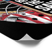 IJshockey Doelman Papa Poster (Hoek)