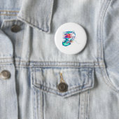 IJshockey Dynamisch Ronde Button 5,7 Cm (In situ)