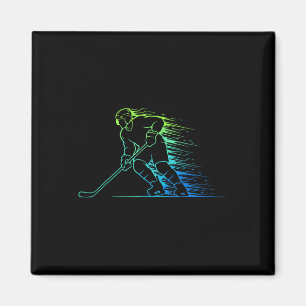 IJshockey en Hockey Grafisch Mannen en Jongens, Ti Magneet