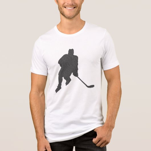 IJshockey fans Twee Tone T-shirt ontwerp (Voorkant)