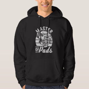 IJshockey Goalie - Doelman Handschoen Red Puck Hoodie