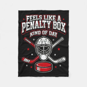 IJsHockey Grappig Voelt Als Een Strafbank Soort Va Fleece Deken