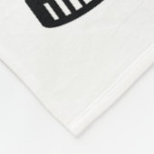 IjsHockey Grappige Strafbank Fleece Deken (Hoek)