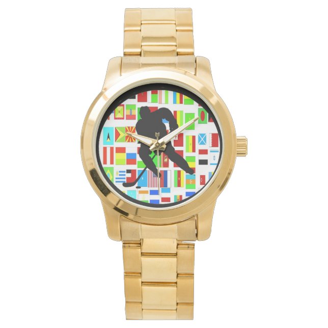 IJSHOCKEY HORLOGE (Voorkant)