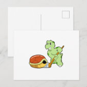 IJshockey Ice hockey-stick Briefkaart (Voorkant / Achterkant)