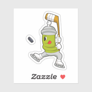 IJshockey Ice hockey-stick Sticker