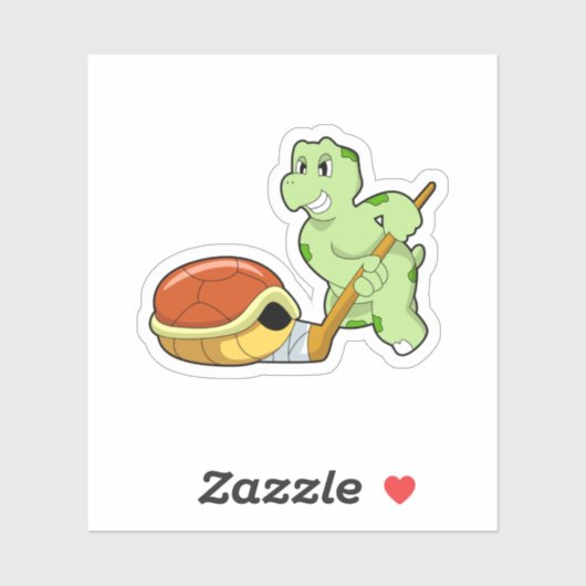 IJshockey Ice hockey-stick Sticker (Vel)