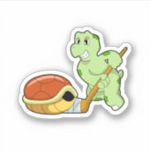 IJshockey Ice hockey-stick Sticker (Voorkant)