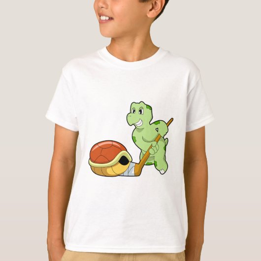 IJshockey Ice hockey-stick T-shirt (Voorkant)