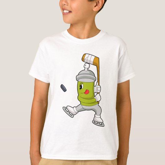 IJshockey Ice hockey-stick T-shirt (Voorkant)