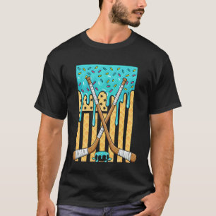 IJshockey Ijs Drip Jongens Amerikaanse Vlag Jeugd T-shirt