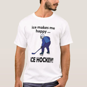IJshockey ijs maakt me blij ijshockey T-shirt