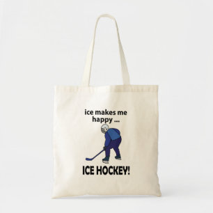 IJshockey ijs maakt me blij ijshockey Tote Bag