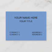 IJshockey ijs maakt me blij ijshockey Visitekaartje (Achterkant)