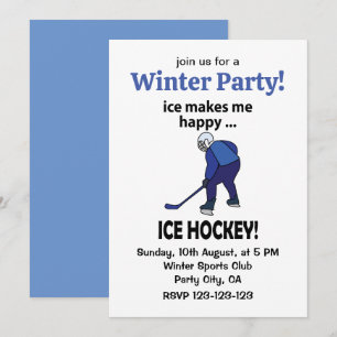 IJshockey Ijs Maakt Me Gelukkig IJshockey Kaart