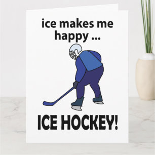 IJshockey Ijs Maakt Me Gelukkig IJshockey Kaart