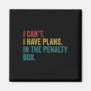 IjsHockey Ik Heb Plannen In De Penalty Box Grappig Magneet