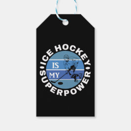 IJshockey is mijn superkracht Cadeaulabel
