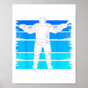IJshockey Jongens Nummer 1 1e Verjaardag 1 Jaar Ou Poster
