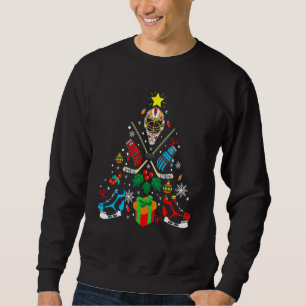 IJshockey Kerst Ornament Boom Kerstmis Jongens Trui
