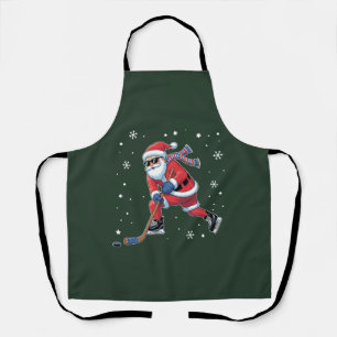 IJshockey Kerstman Kerstman Ijsporten Team Schort