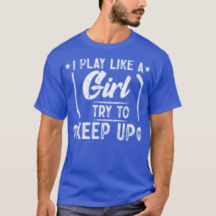 IJshockey meisjes hockey speler T-shirt