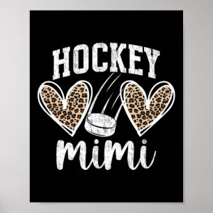 IJshockey Mimi Oma Hartjes Mimi Van Een Hockey Spe Poster