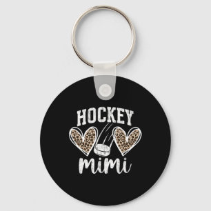 IJshockey Mimi Oma Hartjes Mimi Van Een Hockeyspel Sleutelhanger