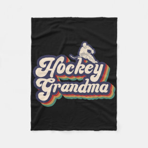 IJshockey oma van een hockeyspeler grootmoeder Fleece Deken
