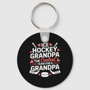 IJshockey Opa De Coolste Termijn Voor Een Opa Sleutelhanger