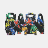 ijshockey patroon gunst box bedankdoosjes (Uitgevouwen)