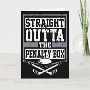 IJshockey Rechtdoor Uit De Strafbox Grappig Pl Kaart