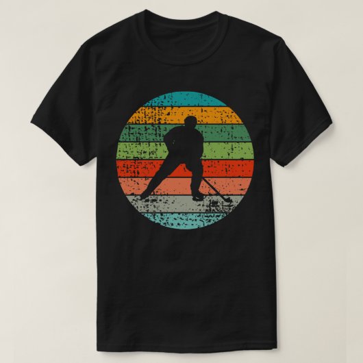ijshockey retro 3 t-shirt (Design voorkant)