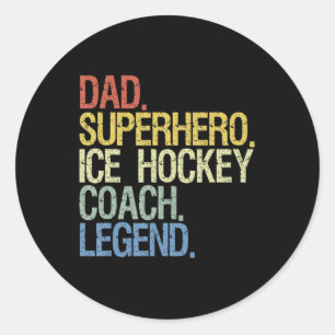 ijshockey ronde sticker
