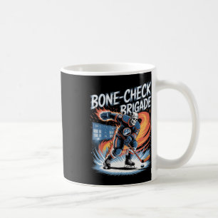 IJshockey Schedel Team Bot-check Kracht Grappig Ha Koffiemok