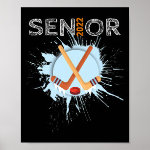 IJshockey Senior Hoger Onderwijs Middelbare school Poster