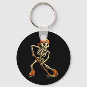IJshockey Skelet Halloween Kostuum Mannen Jongens Sleutelhanger