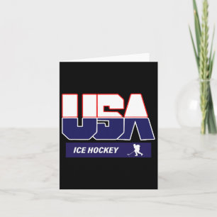 IJshockey Souvenir USA Team Kaart