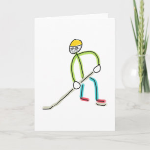 Ijshockey Stickman Kaart